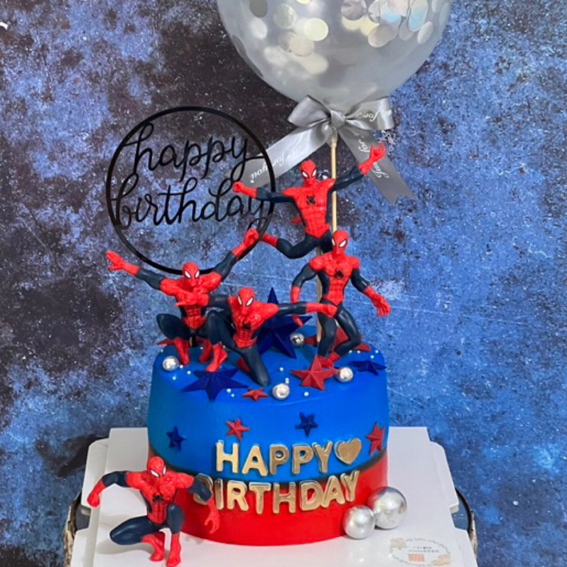 Jhouse造型蛋糕/蜘蛛人公仔造型蛋糕/蜘蛛人蛋糕/英雄聯盟公仔蛋糕