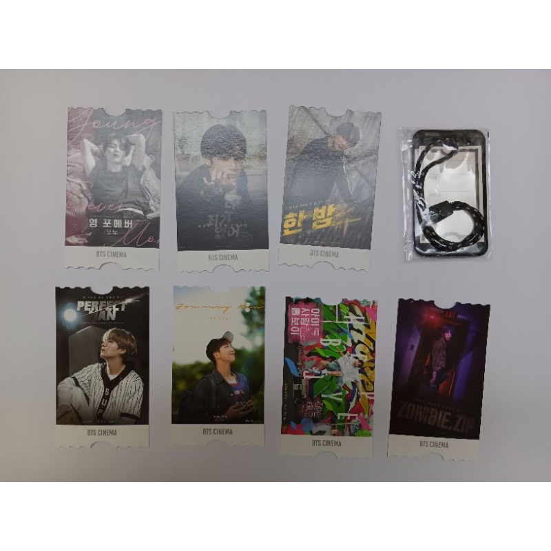 BTS防彈少年團會員禮 ARMY ZIP 2020 電影票卡 防彈小卡 海報