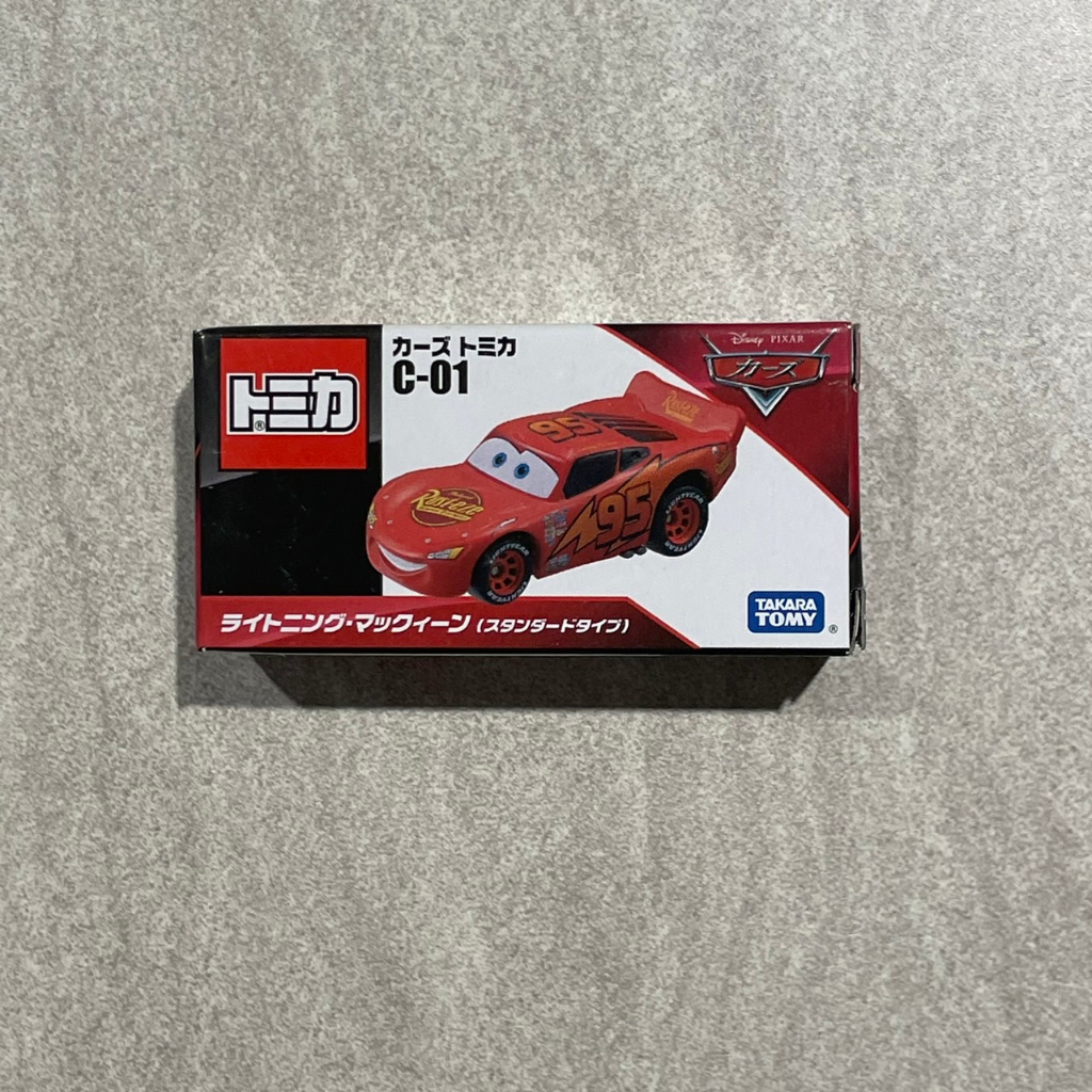 -胖達人-正版現貨有發票 TOMICA 多美 Cars 汽車總動員 C-01 C01 閃電麥坤 麥坤 賽車