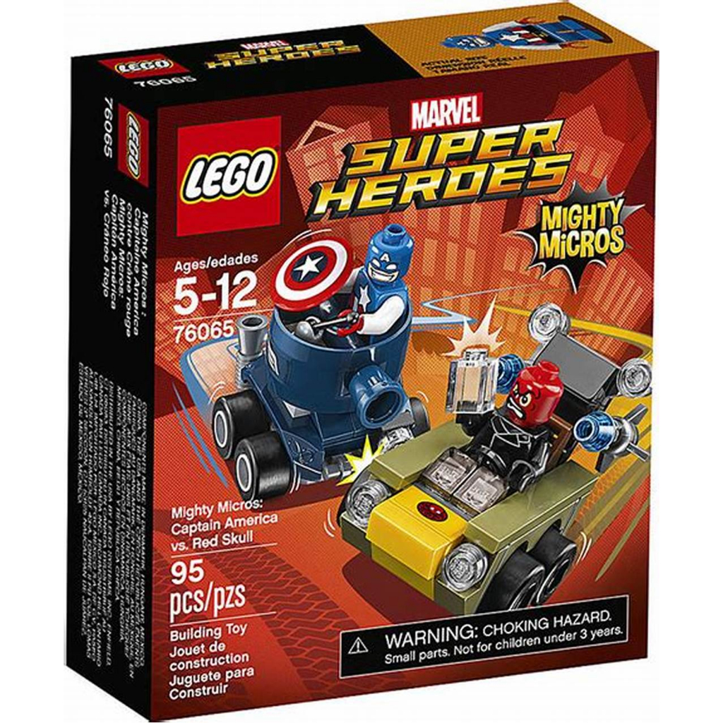 ✨愛子小姐✨ LEGO 樂高 漫威系列 SUPER HEROES 76065   美國隊長 紅骷髏 碰碰車 限量