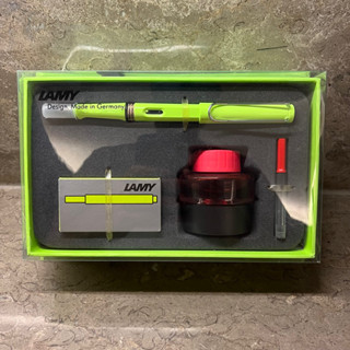黑貓小舖🐈‍⬛｜LAMY AL STAR 恆星系列 鋼筆 活力綠 50ml 墨水禮盒