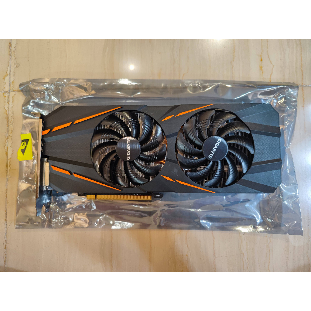 技嘉 GeForce GTX 1060 6G WF WINDFORCE OC  二手 公司汰換 9成新