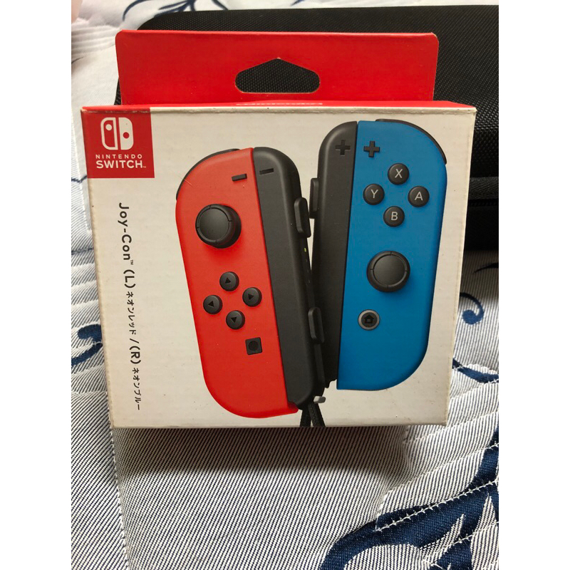 二手/九成新）【NS】 Nintendo Switch Joy-Con (L/R) 手把 控制器【電光藍/電光紅】