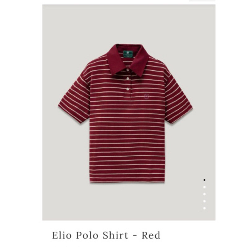 &lt;全新&gt; WARION Elio Polo Shirt - Red
