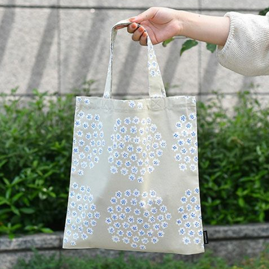 &lt;預購&gt; Marimekko 2023 春夏 日本限定 花束 純棉 購物袋 托特包 帆布包 環保袋 日本代購 日本正品