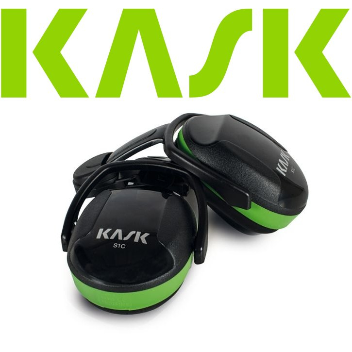 義大利 KASK SC1 耳罩 綠色款