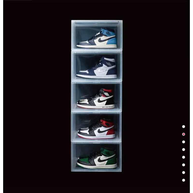 Sneaker Mob 透明 磁吸側開球鞋盒 6件組 全新未拆封