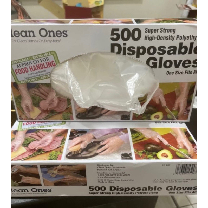 就是一個雜貨舖 4箱現貨拆賣1雙1元拋棄式塑膠手套