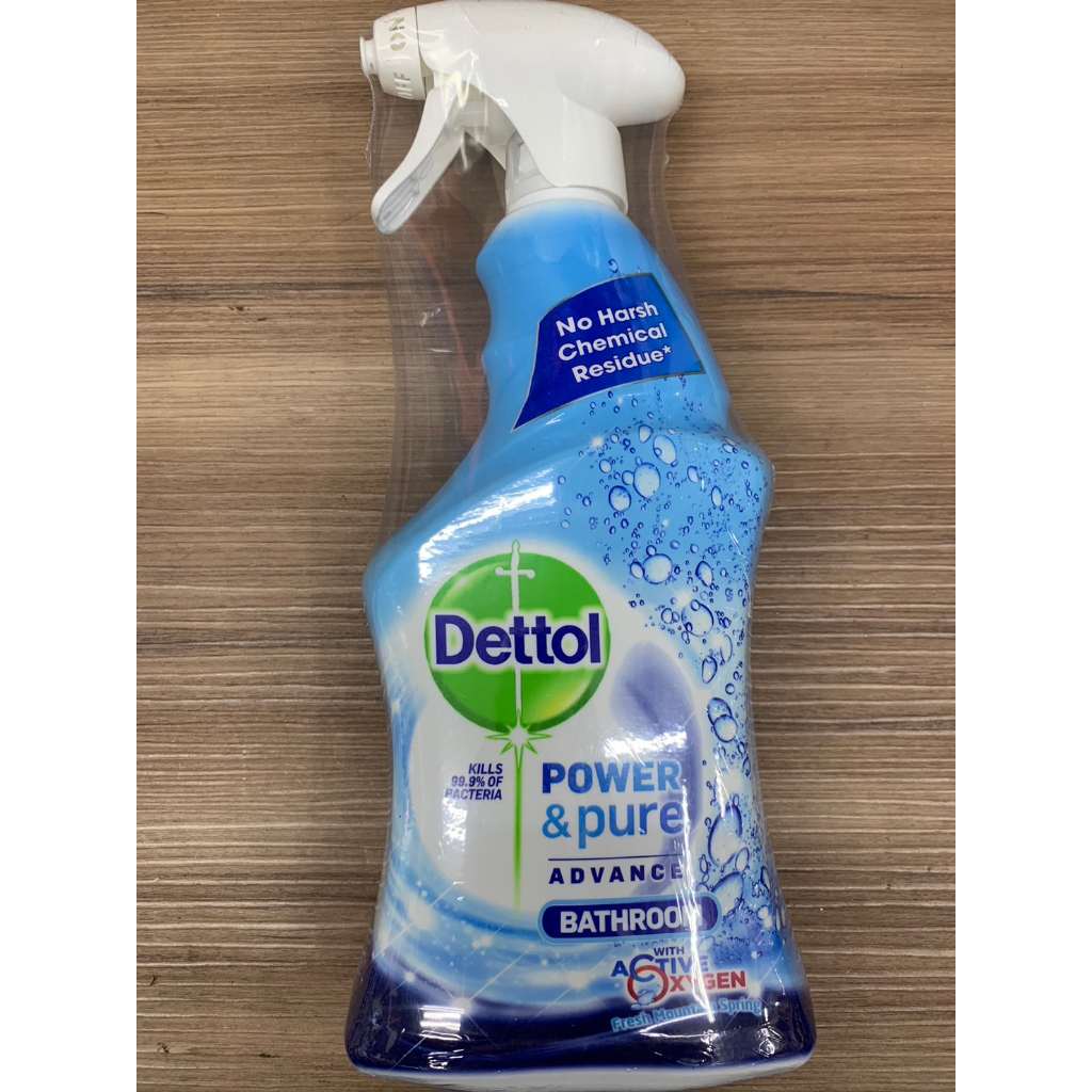 2024/4月有效 Dettol 滴露 浴室用清潔劑 活氧配方 750ml 白藍