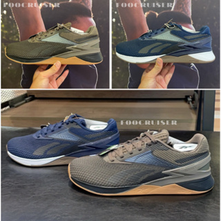 REEBOK NANO X3 男鞋 訓練鞋 健身 訓練 透氣 深藍色 100033784 軍綠色 100033785