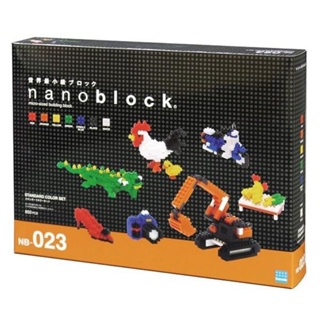 【日本Kawada 河田】Nanoblock 迷你積木-彩色基本組 NB-023