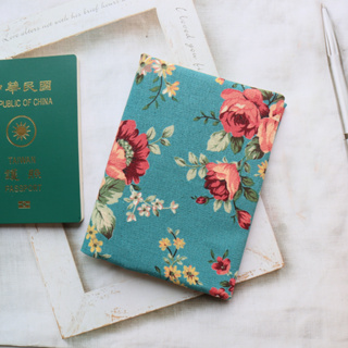 【秋葉手作】玫瑰 護照套 護照夾 護照包