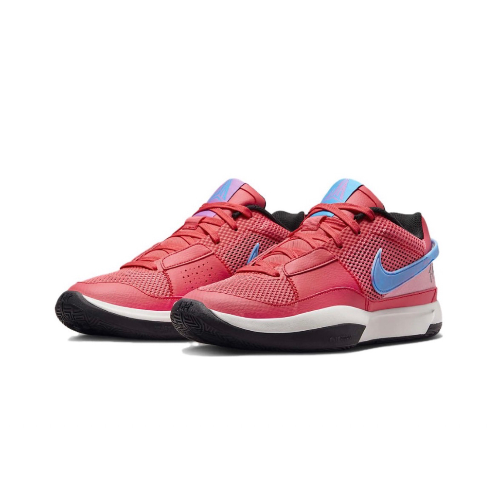 NIKE JA1 Day one HUNGER 藍紅鴛鴦 閃電俠 潑墨底 XDR耐磨大底 籃球鞋【DR8786-401】