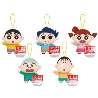正版 Banpresto 新次元 蠟筆小新 春日部防衛隊小絨毛玩偶娃娃 吊飾 揹包吊飾 COCOS LL046