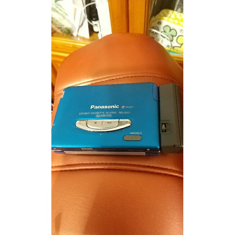PANASONIC RQ-SX11 鋁合金藍，卡帶卡式隨身聽，日製功能正常，SONY  AIWA 可参考。
