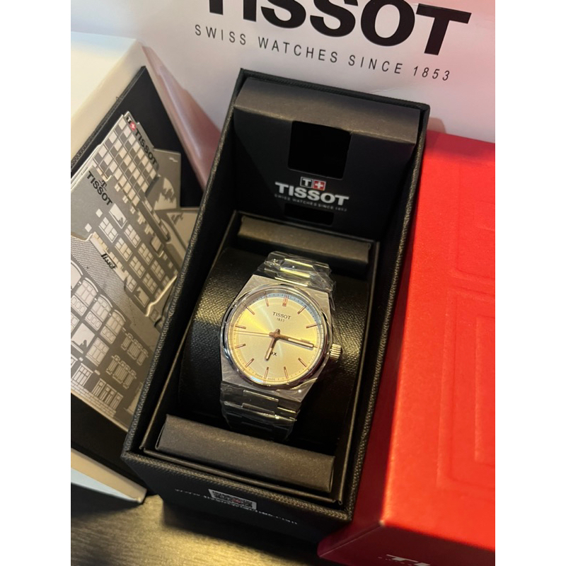 Tissot PRX 白金款 35mm 中性錶 石英款 ❤️
