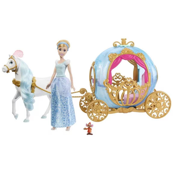 Disney 迪士尼 - MATTEL 迪士尼公主-灰姑娘的魔法馬車