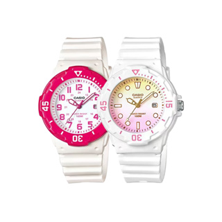 【WANgT】CASIO 卡西歐 LRW-200H 時尚活力亮面錶帶輕巧防水手錶(輕巧防水手錶)