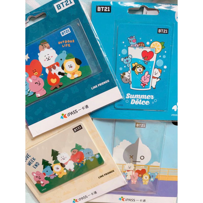 全新 BT21 一卡通 ipass