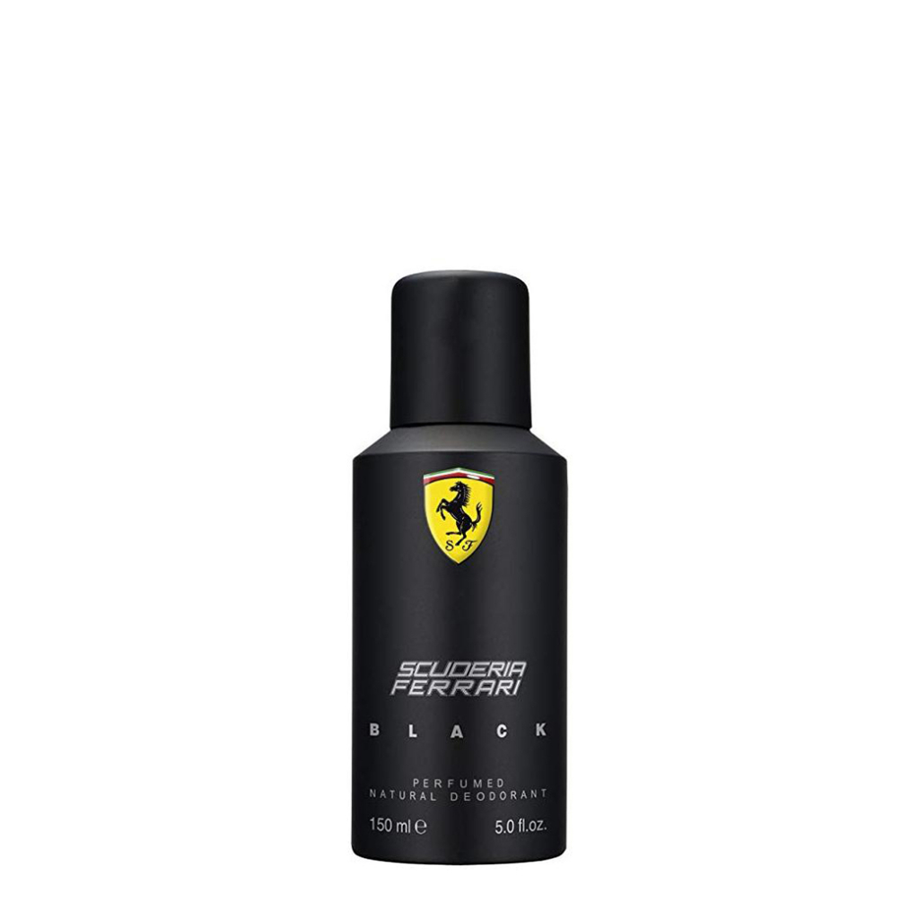 FERRARI 法拉利 黑色法拉利男性體香噴霧 150ml【SP嚴選家】