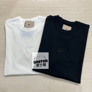 Nike 男款 短袖 上衣 運動 厚磅 圓領 T-shirt 黑DO7393-010 米白133