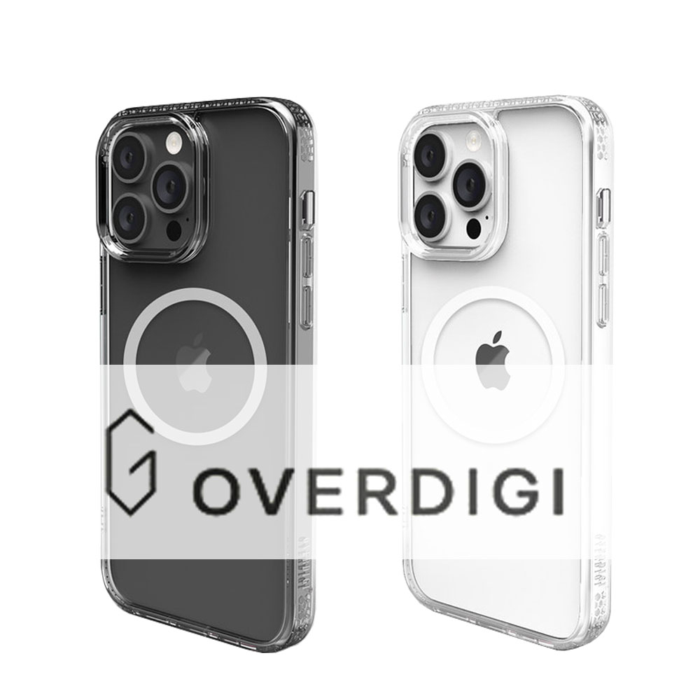 OVERDIGI AURORA Mag V2 支援MagSafe磁吸 蜂巢晶格雙料軍規防摔 透明殼 iPhone14