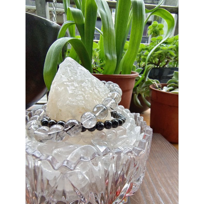 白水晶原礦 骨幹水晶 權杖水晶 消磁碗的好夥伴 能量 把玩 浮生水晶