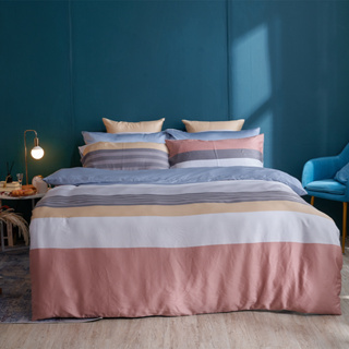 戀家小舖 台灣製床包 單人床包 床單 卡布奇諾 100%天絲 床包枕套組 40支天絲
