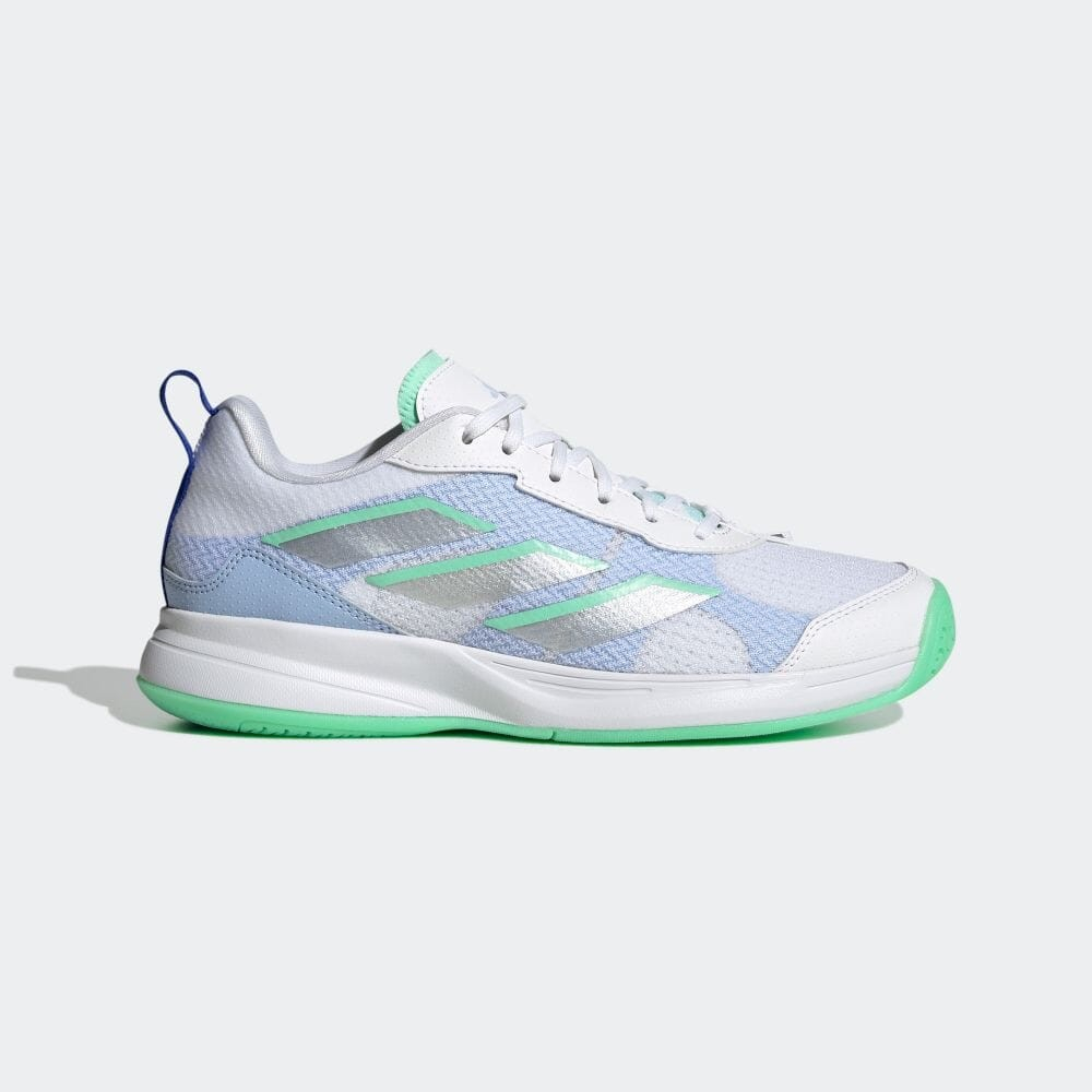 ADIDAS 網球鞋 運動鞋 AvaFlash 女 HP5273 白 銀 綠