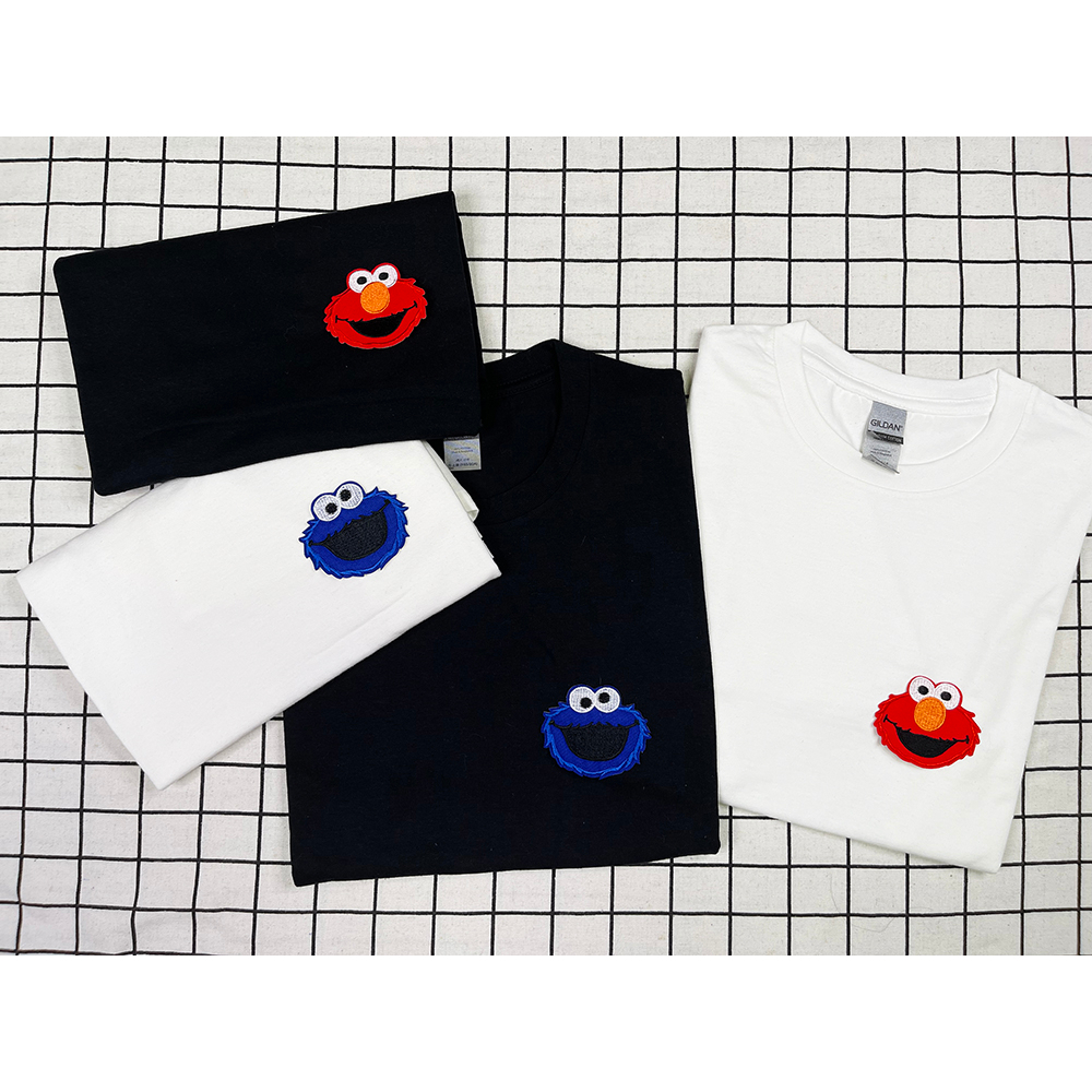 芝麻街 美國芝麻街 Elmo cookie 衣服 上衣 休閒衣 踢恤 t-shirt