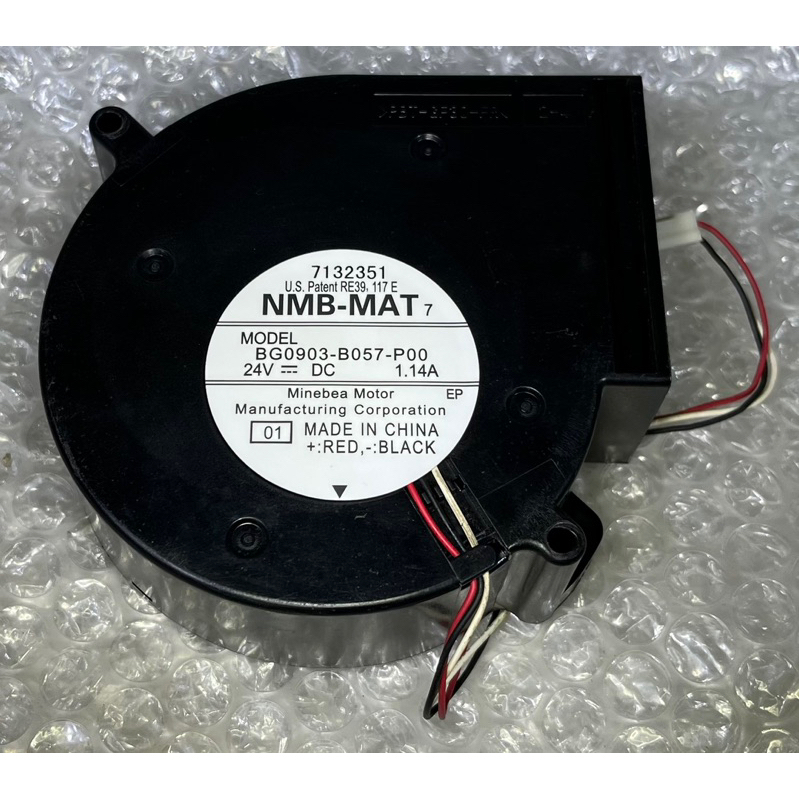 ◢ 簡便宜 ◣ 二手 NMB-MAT BG0903-B057-P00 鼓風機 24V 1.14A