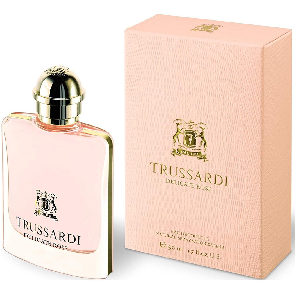 正版 Trussardi Delicate Rose 晶漾玫瑰女性淡香水100ML