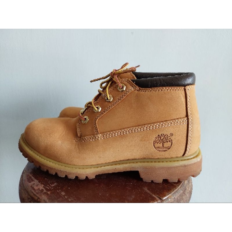 踢不爛 Timberland 女鞋 女靴 黃靴 經典款 短筒