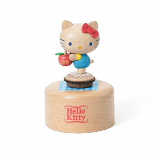 【Hello Kitty】蘋果派 上旋發條音樂盒．音樂鈴 三麗鷗 Sanrio 蘋果 蘋果派 凱蒂貓