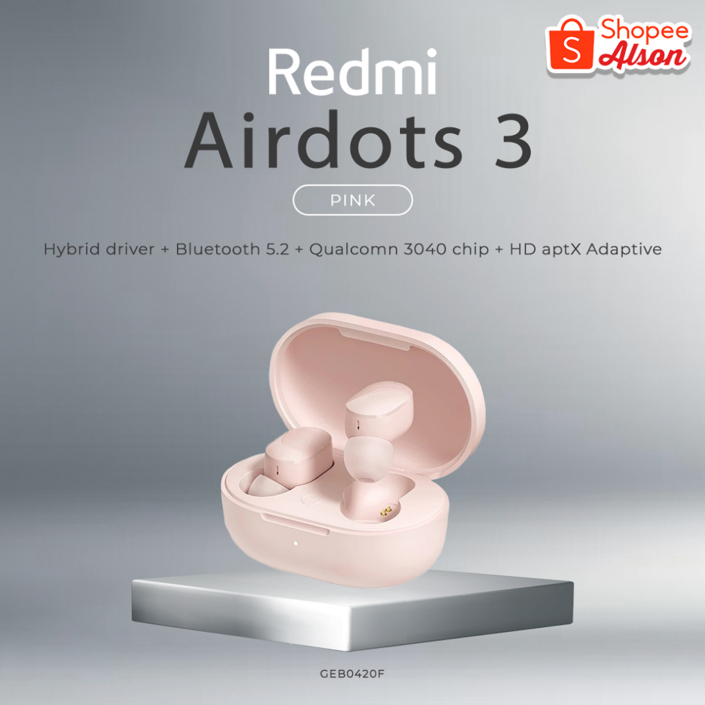 【ALSON】REDMI AIRDOTS 3 小米真無線藍牙耳機 運動耳機 紅米耳機 HEADSET BLUTUT