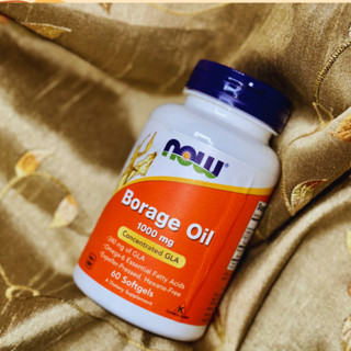 免運現貨NOW Foods, 琉璃苣油膠囊 Borage Oil 60粒 經前症候群 抑制粉刺 女性更年期 #2