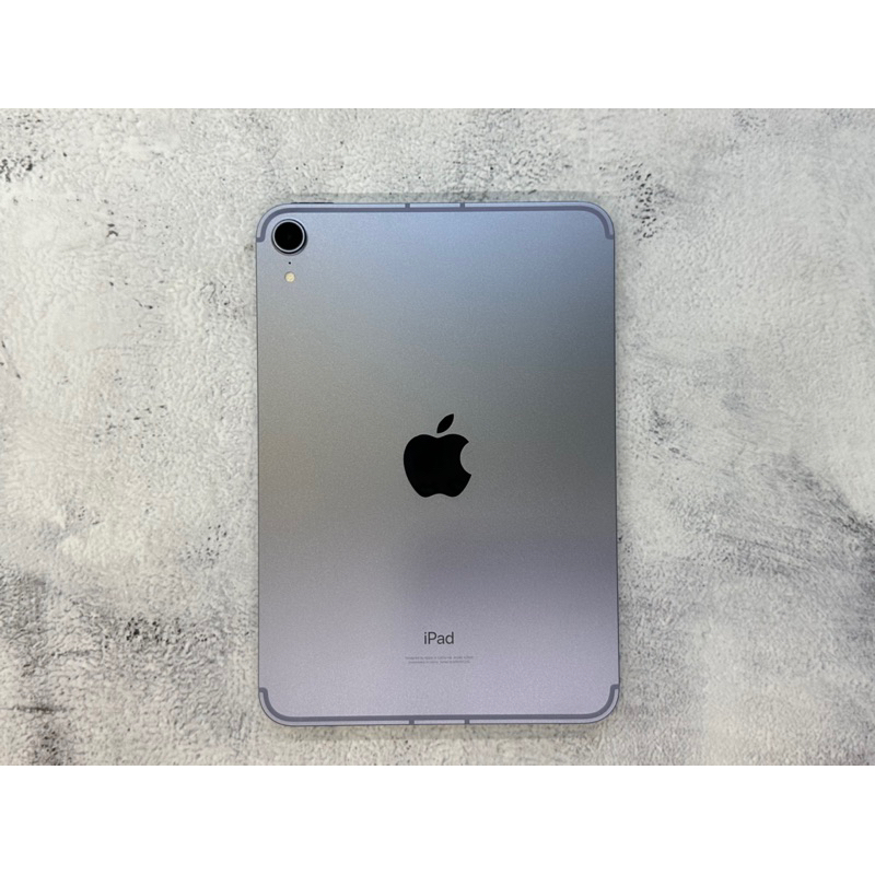 最高折5000♠️福利機 Apple iPad mini 6 LTE 64G 紫色 台灣貨 87%
