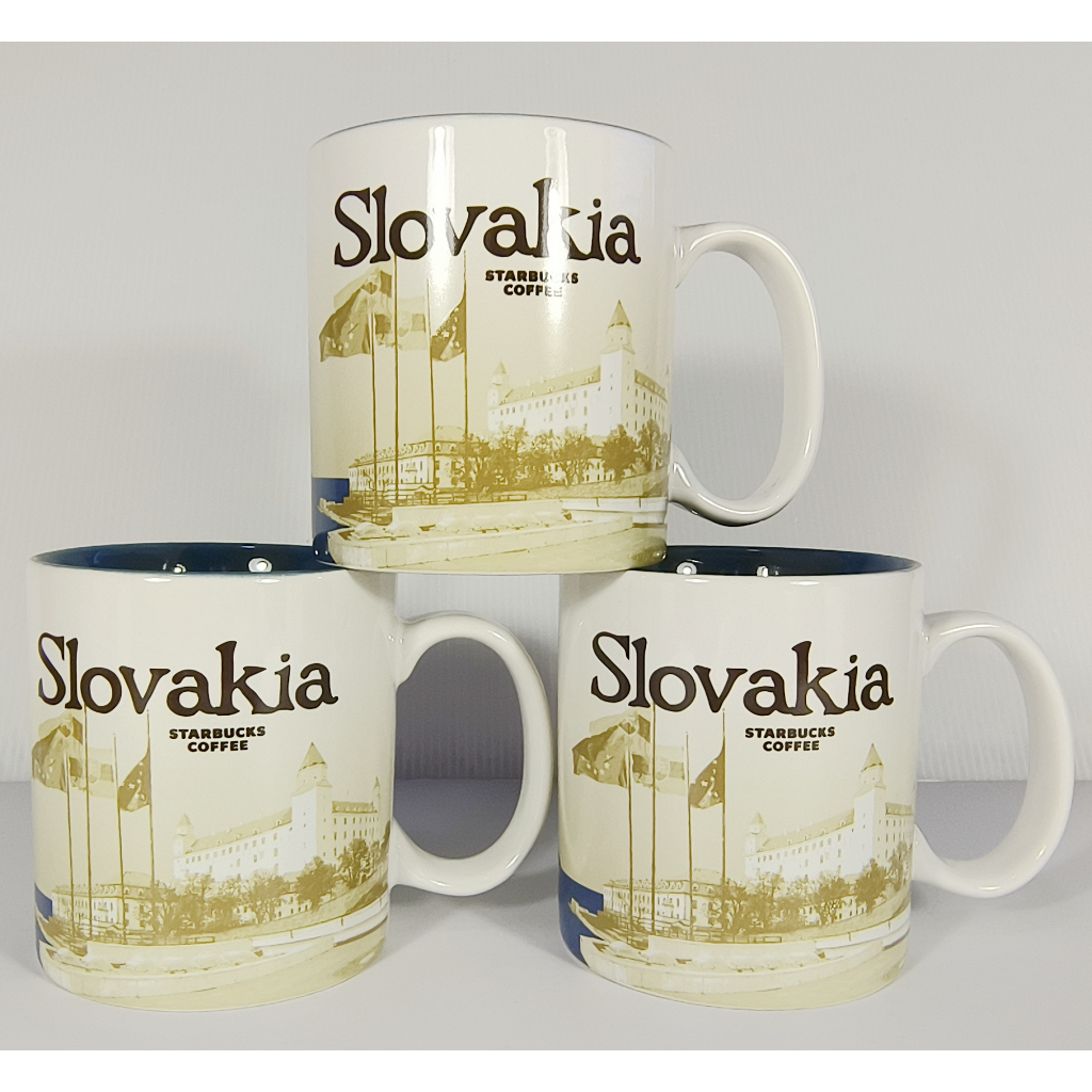 【端午節前任2個商品折100】STARBUCKS 星巴克 SLOVAKIA V2 斯洛伐克 城市杯 馬克杯 16OZ