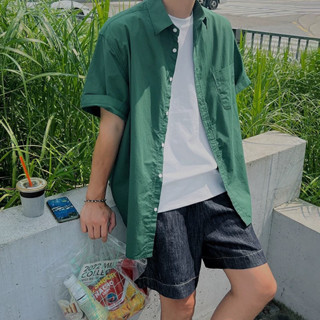 CLO.studio｜🇰🇷｜男款｜夏款純色亞麻襯衫 兩色（0058）