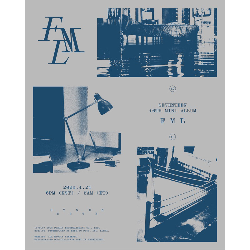 ［原價代購］ YES24 通路 特典 SEVENTEEN 17 FML 迷你十輯 迷十 專輯 專卡 小卡 特典