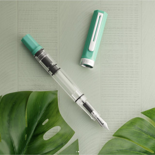 =小品雅集=臺灣 TWSBI 三文堂 ECO 活塞鋼筆（松石綠）