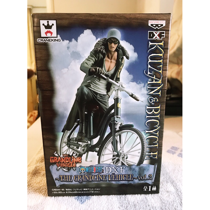 全新未拆封 日版 金證 海賊王 DXF vol.2 青雉腳踏車