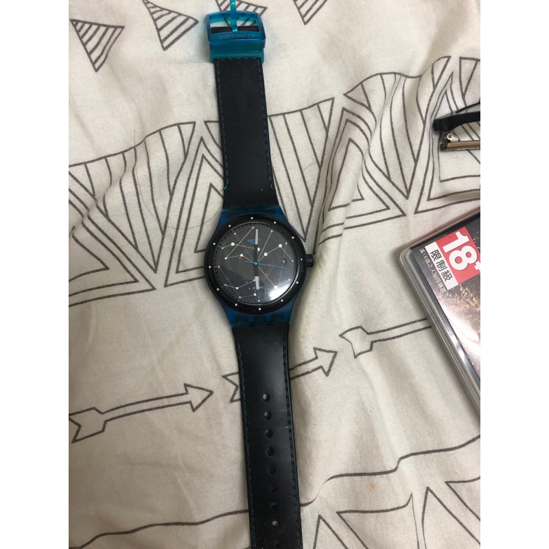 二手 Swatch Sistem51 Sistem 藍色 機械錶