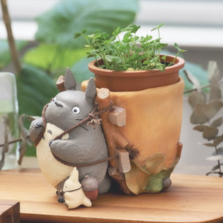☆ JB TOYS ☆ 日版 宮崎駿 吉卜力 龍貓 配送員交貨 花盆 立體模型