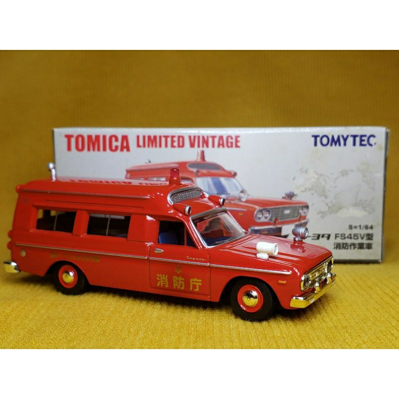 [TOMICA SHOP名古屋開店兩周年限定 絕版逸品] TOMYTEC TOYOTA FS45V消防作業車