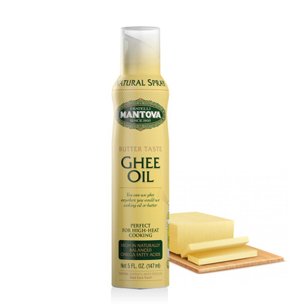 🌈義大利 噴霧式酥油 Mantova曼托瓦 噴霧式油 Ghee Oil Spray 無水奶油 生酮 印度酥油 澄清奶油