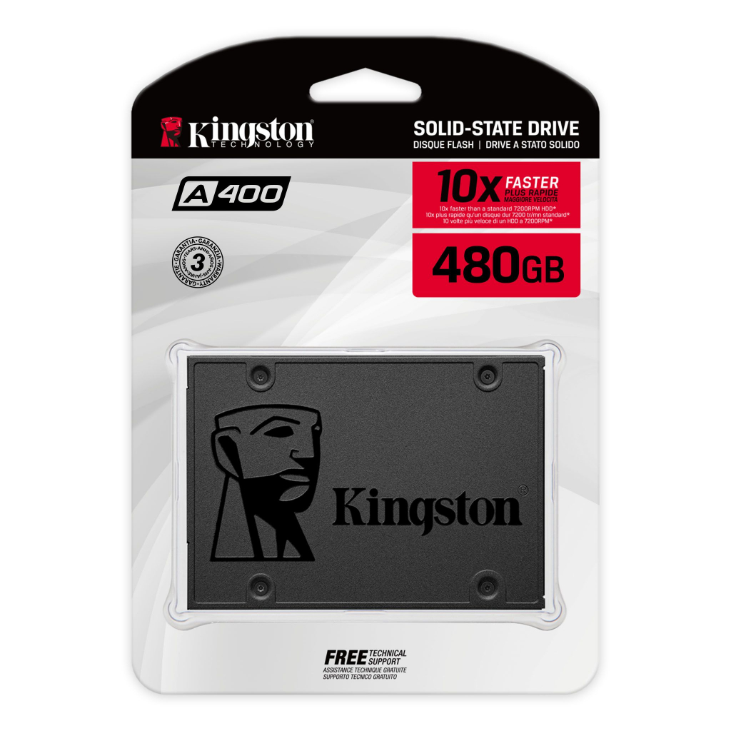 Kingston 金士頓 SA400 A400 480G SSD 2.5吋 480GB 固態硬碟