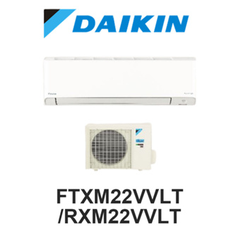 DAIKIN大金 大金冷氣 一對一變頻分離式橫綱V系列 變頻空調 大金空調 FTXM22VVLT/RXM22VVLT