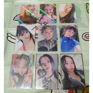 TWICE 特典卡 娜璉定延Momo彩瑛子瑜 SW閃卡 WM閃卡幸運卡 MP幸運卡 PVC
