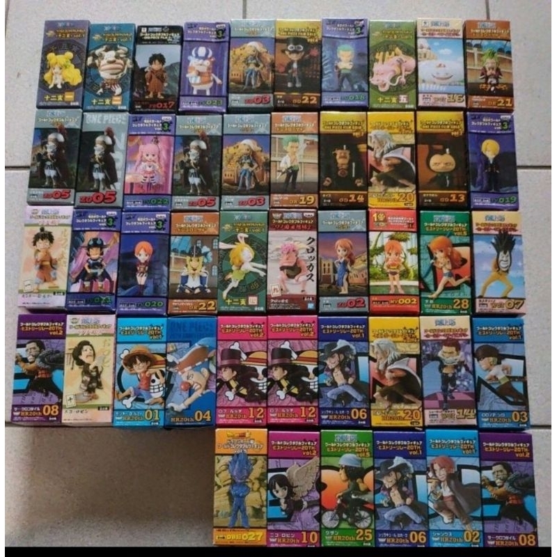 WCF 現貨 海賊王 11月7日更新 航海王 公仔 魯夫 索隆 山治 四皇 凱多 大媽 紅髮 一番賞 盒玩 洛基 尼卡